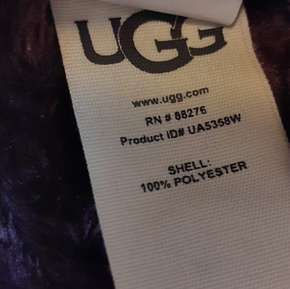 UGG MIRANDA ROBE, SIZE XS, PORT - Picture 9 of 11